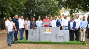 David Collado deja iniciados trabajos de revitalización del parque San Miguel y su entorno
