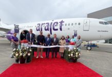 Arajet recibe de Boeing aeronave número 15 en Seattle bautizada “Isla Catalina”