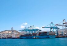 Tánger Med escala entre los gigantes portuarios y supera a Los Ángeles en tráfico de contenedores